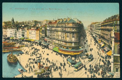 Rue de la Republique in Marseille, France by French Photographer